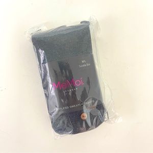 MeMoi Grey Sweater Tights Size M/L
